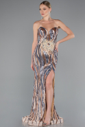 Abendkleid Lang Gold ABU5024