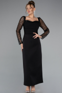 Partykleid Midi Schwarz ABK2387