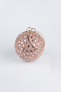 Rosa Abendtaschen Schuppig SH803
