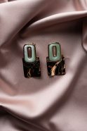Ohrschmuck Minzgrün BJ1031
