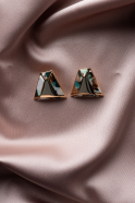 Ohrschmuck Grün BJ1039