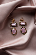 Ohrschmuck Rosa BJ1043