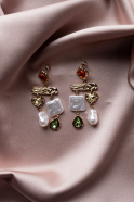 Ohrschmuck Mehrfarbiges BJ1049