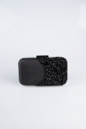 Abendtasche Schwarz V604