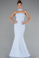 Eisblau Abendkleid Lang ABU5097