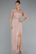 Puder Abendkleid Lang ABU5098