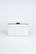Silber Abendtasche Glitzernd SH801