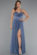 Abschlusskleid Lang Indigo ABU5175