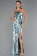 Minzgrün Abschlusskleid Lang ABU4944