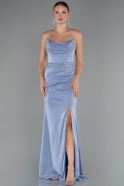 Abschlusskleid Lang Indigo ABU5245