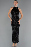 Abendkleid Lang Schwarz ABK2474