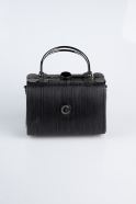 Abendtasche Laserschnitt Schwarz KC170