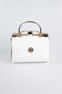 Abendtaschen Lackleder Weiß KC170
