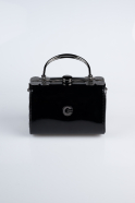 Abendtaschen Lackleder Schwarz KC170