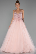 Abendkleid Lang Puder ABU5279