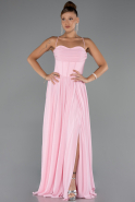 Puder Abschlusskleid Chiffon Lang ABU5223