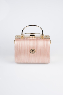 Abendtasche Laserschnitt Puder KC170