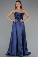 Abendkleid Lang Marineblau ABU4579