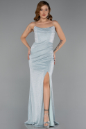 Minzgrün Abschlusskleid Lang ABU5245