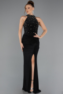 Abendkleid Lang Schwarz ABU5422