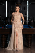 Abendkleid Lang Gold ABU6035