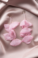 Rosa Ohrschmuck UK575