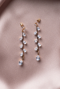 Ohrschmuck Gold-Altrosa UK927