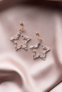 Ohrschmuck Gold-Altrosa UK928