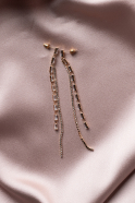 Ohrschmuck Gold-Altrosa UK934