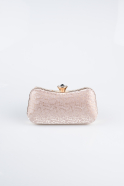 Abendtasche Gemustert Rosa SH855