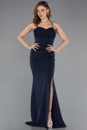 Abendkleid Lang Marineblau ABU5506