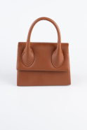 Hellbraun Abendtasche Leder KC165