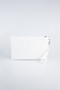 Weiß Abendtaschen Leder KC413
