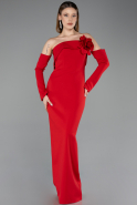 Abendkleid Lang Rot ABU5629