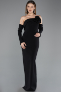 Abendkleid Lang Schwarz ABU5629