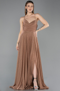 Abendkleid Lang Kupfer ABU5632