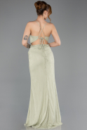 Abschlusskleid Lang Spitze Minzgrün ABU5719