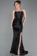 Abschlusskleid Lang Schwarz ABU5707