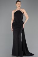Abendkleid Lang Schwarz ABU5737