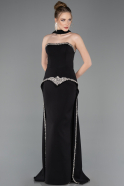 Abendkleid Lang Schwarz ABU5769