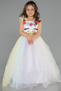Abendkleid für Kinder Lang Rins ABU5908