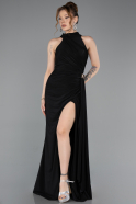 Abschlusskleid Lang Schwarz ABU5918