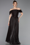 Abschlusskleid Lang Chiffon Braun ABU5920