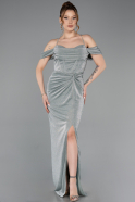 Abschlusskleid Lang Minzgrün ABU5925