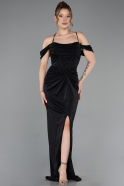 Abschlusskleid Lang Schwarz ABU5925