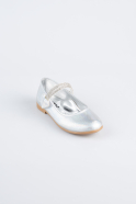Kinder-Ballerina Gemustert Silber ORS3101
