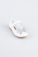 Kinder-Ballerina Lackleder Weiß ORR3100