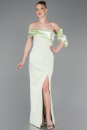 Minzgrün Abendkleid Lang ABU4024