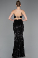 Abschlusskleid Lang Schwarz ABU5980
