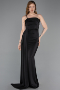 Abschlusskleid Lang Schwarz ABU5992